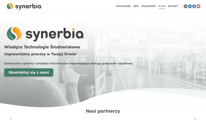 Screenshot of synerbia.com