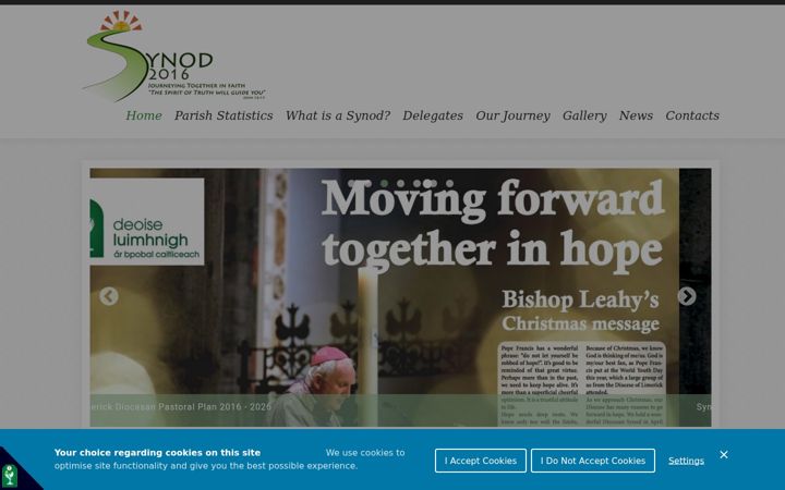 Screenshot di synod2016.com