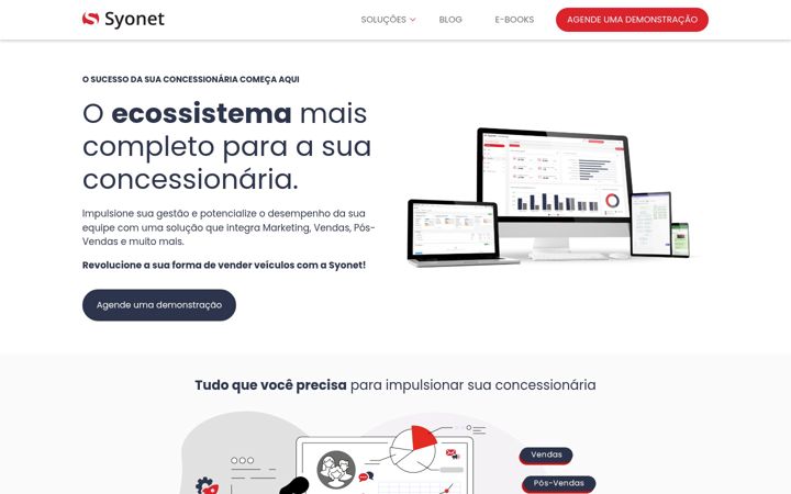 Screenshot of syonet.com