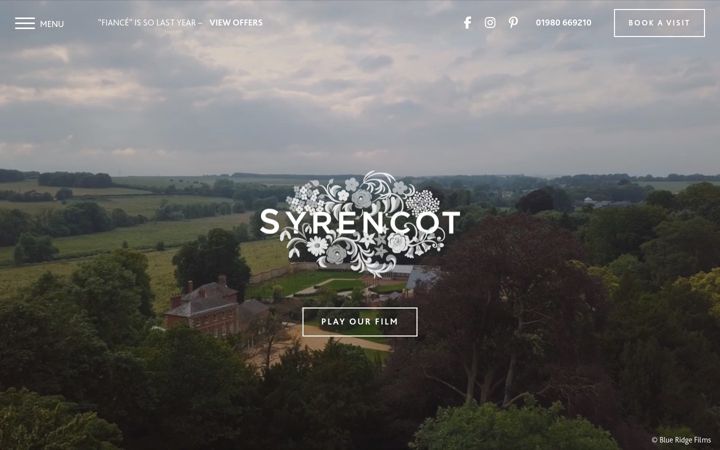 Screenshot of syrencot.co.uk