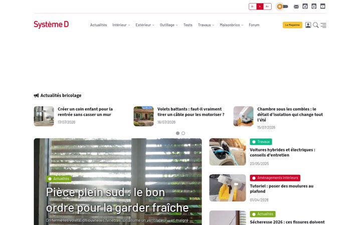Screenshot of systemed.fr