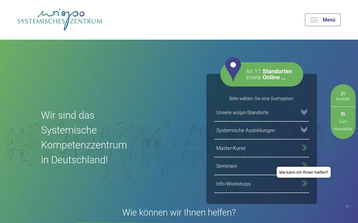 Screenshot di systemisches-zentrum.de