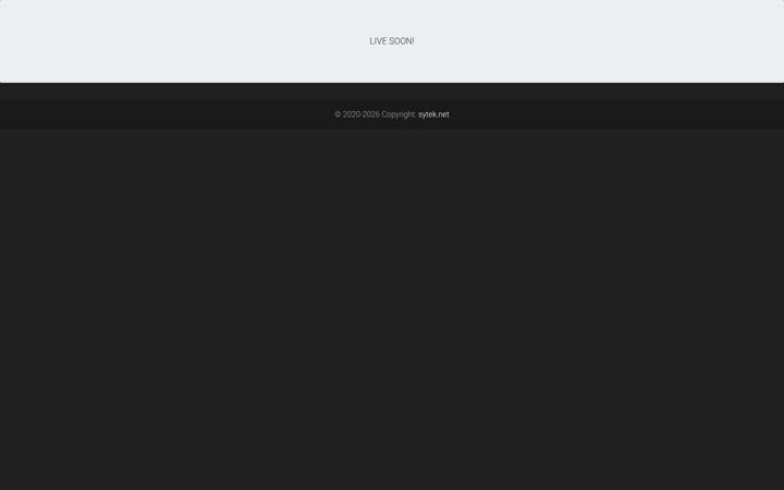 Screenshot of sytek.net