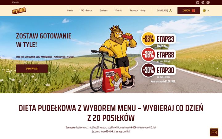 Screenshot of sytykrol.pl