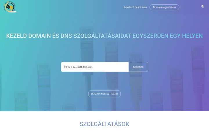 Screenshot of szinesweb.hu