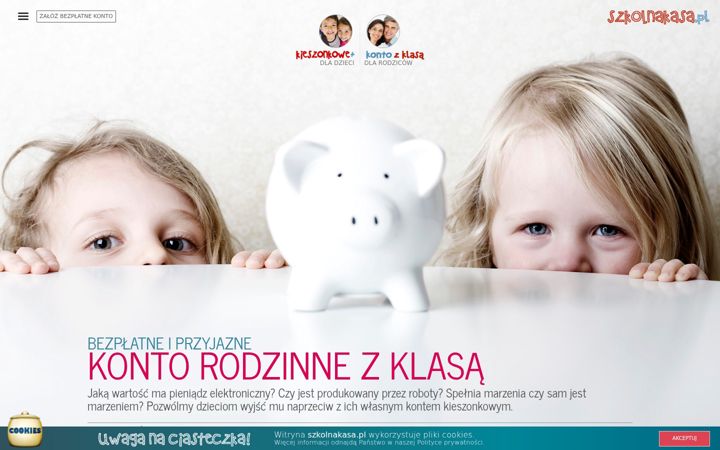 Screenshot of szkolnakasa.pl