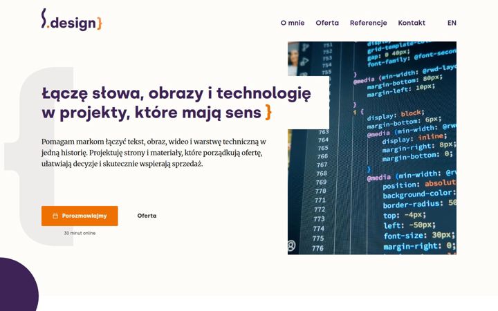 Screenshot of szmigiel.design