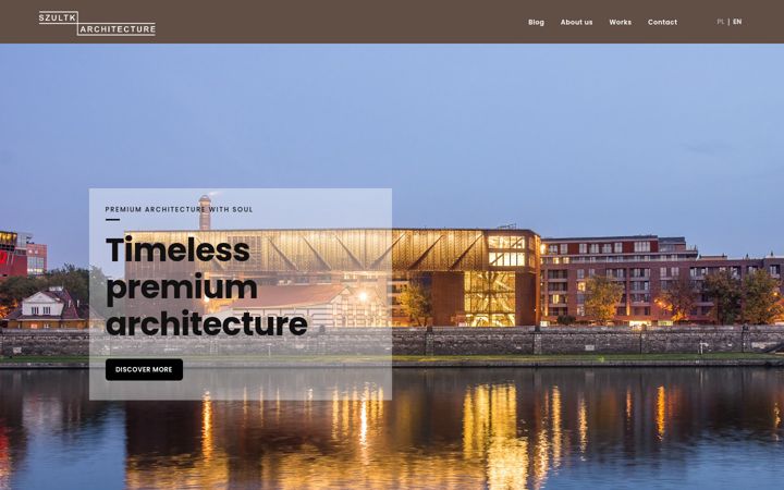 Screenshot ta' szultk-architecture.com