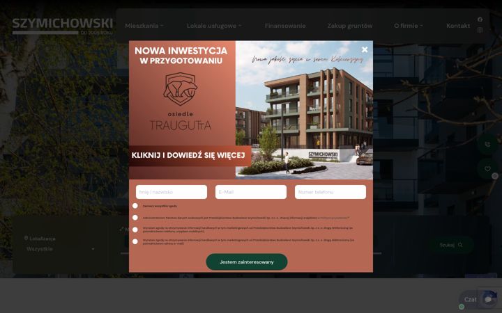 Screenshot di szymichowski.pl