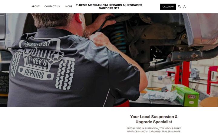 Screenshot of t-revs.com.au
