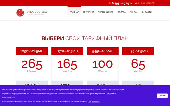 Screenshot of t4d.ru