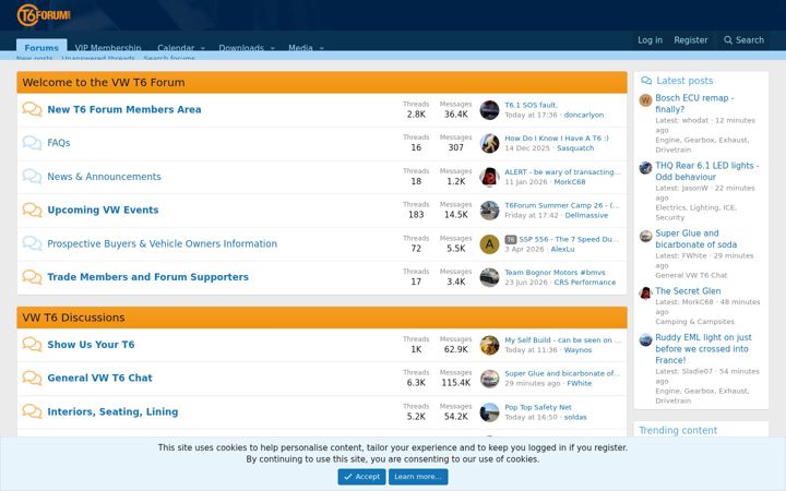 Screenshot of t6forum.com