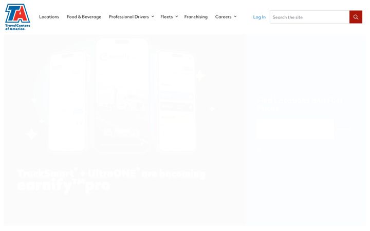 Screenshot of ta-petro.com