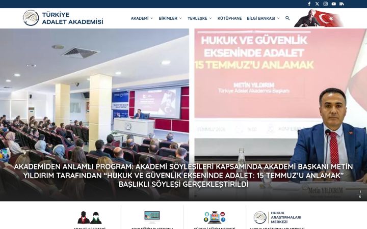 Screenshot of taa.gov.tr