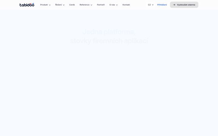 Screenshot of tabidoo.cloud