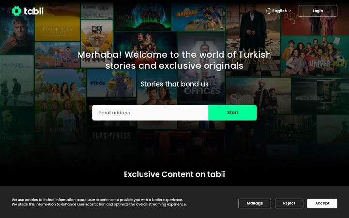 Ekraanipilt saidist tabii.com
