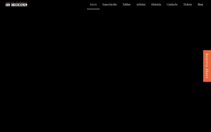 Skærmbillede af tablaocardenalnuevo.webflow.io