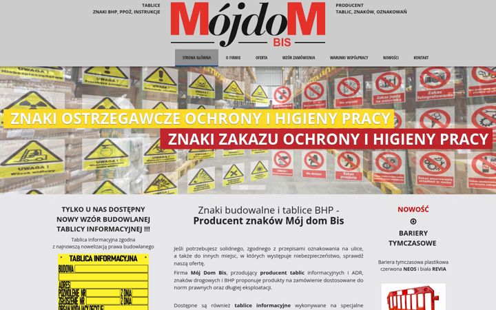 Screenshot ta' tablicebhp.pl