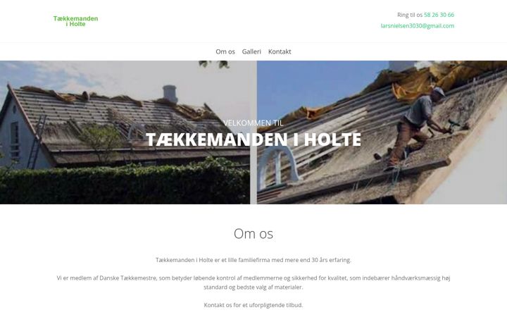 Snímek obrazovky taekkemandeniholte.dk