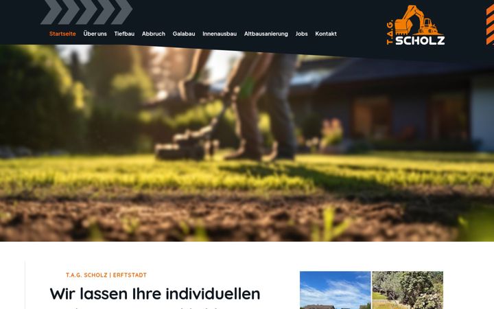 Posnetek zaslona tag-scholz.de
