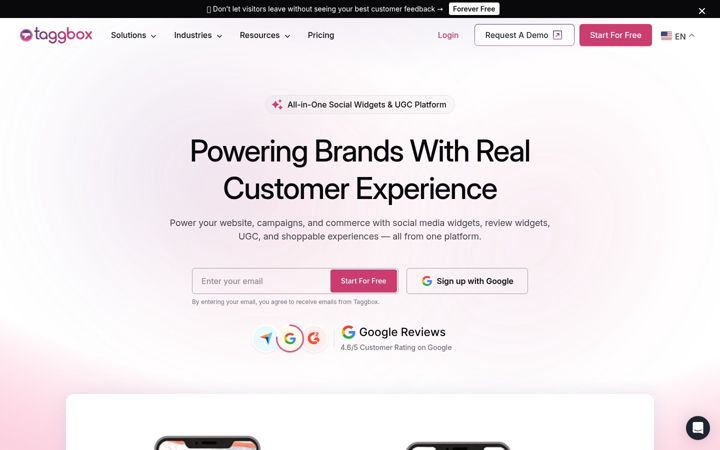 Screenshot of tagbox.com