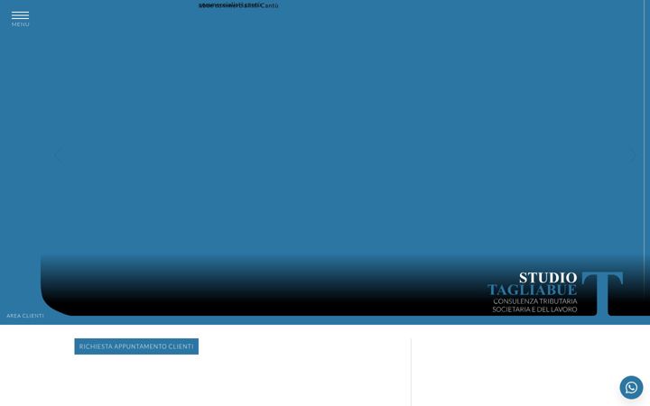 Screenshot of tagliabuestudio.it