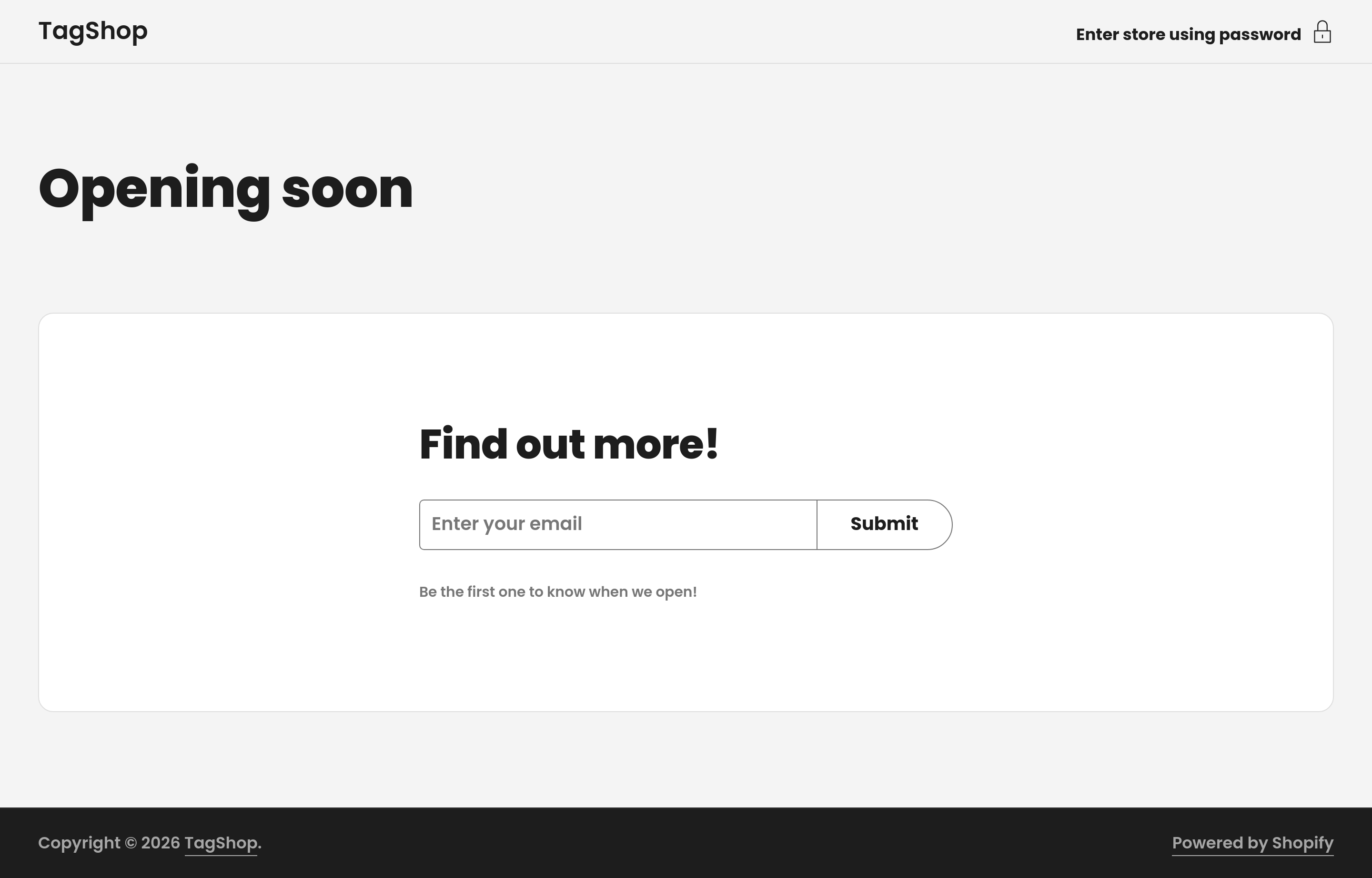 Screenshot of  – TagShop
