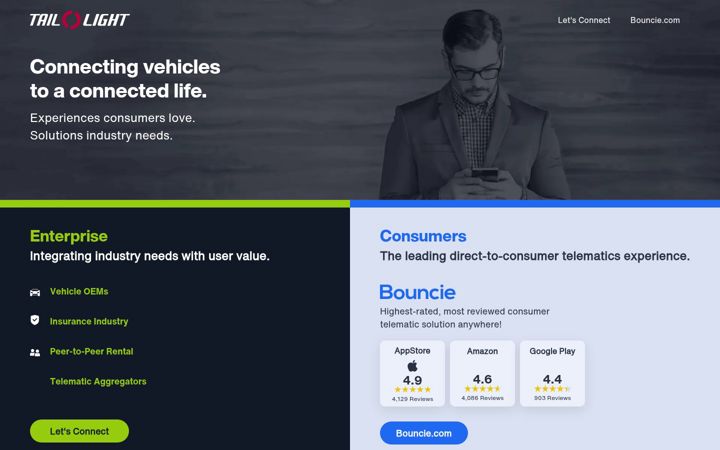 Screenshot of taillight.com