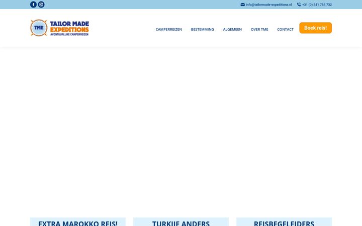 Képernyőkép: tailormade-expeditions.nl