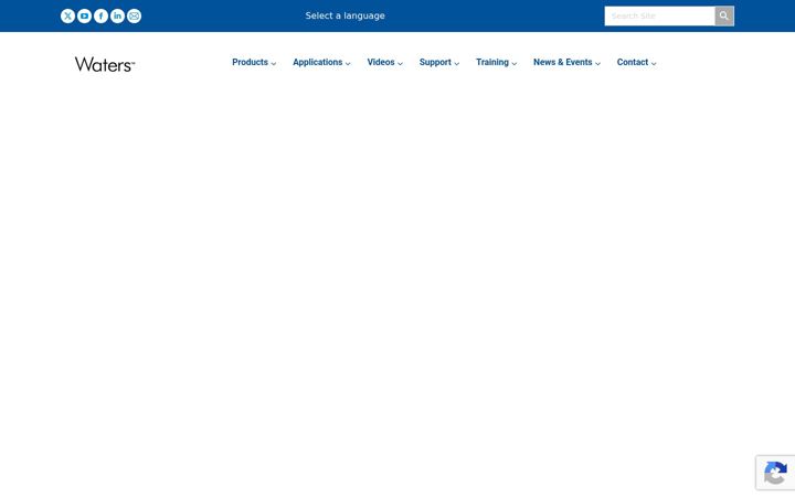 Screenshot di tainstruments.com