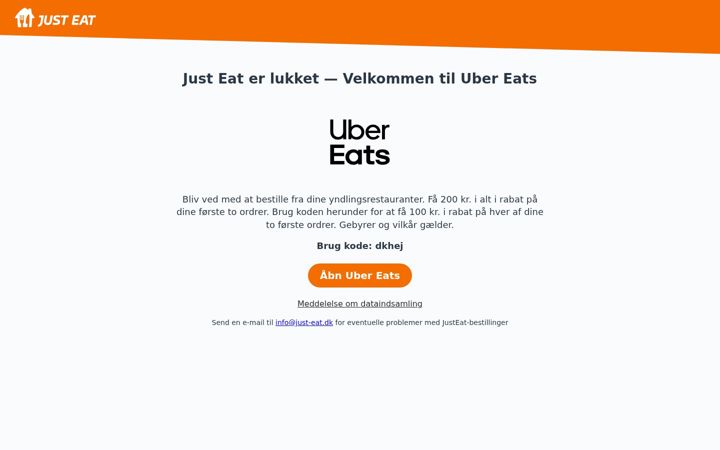 Posnetek zaslona takeaway.com