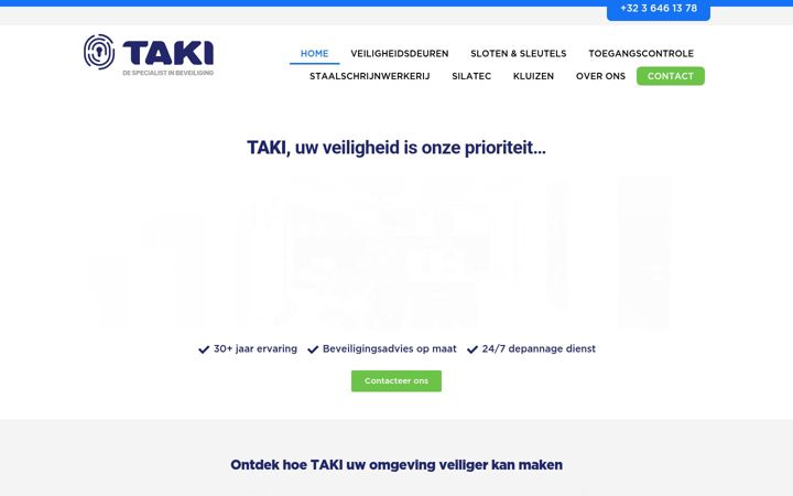 Snímek obrazovky taki.be