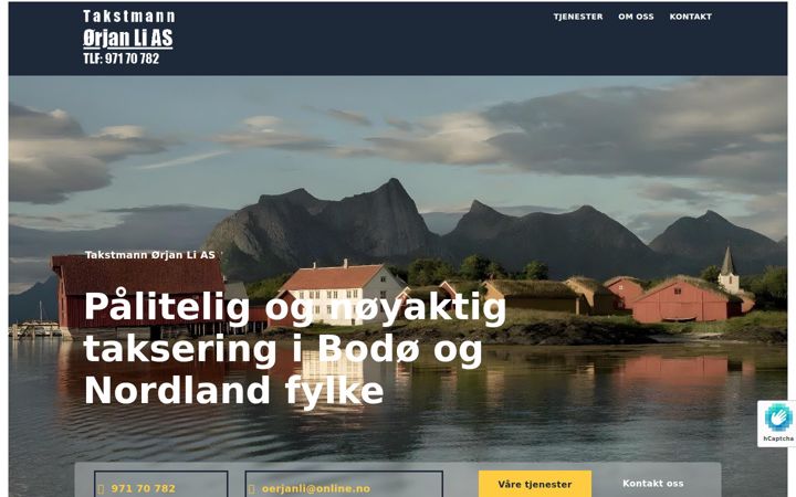 Screenshot di takstmannli.no