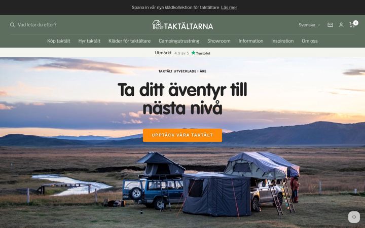 Skærmbillede af taktaltarna.se