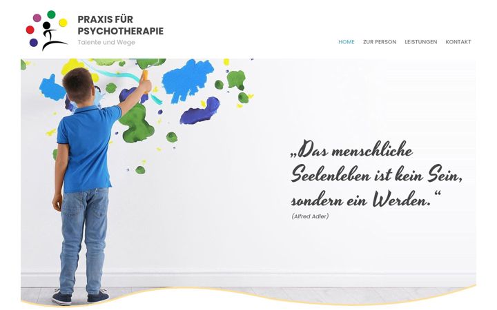 Skærmbillede af talenteundwege.com