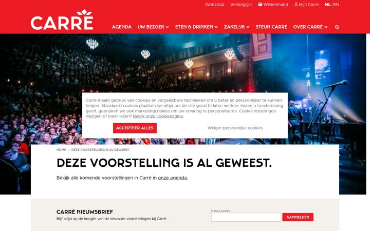 Screenshot of talentunpluggedlive.nl