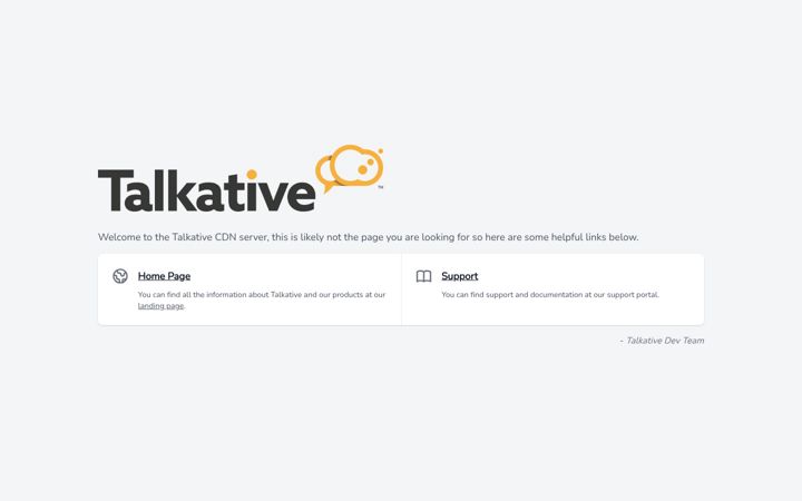 Ekrānuzņēmums no talkative-cdn.com