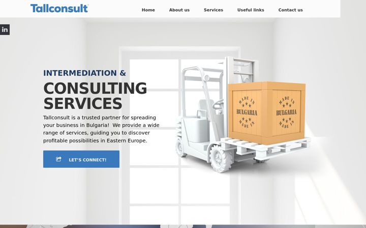 Screenshot of tallconsult.eu