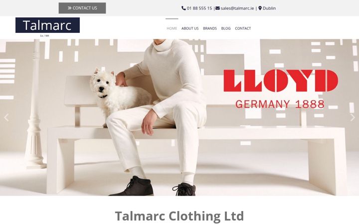 Screenshot of talmarc.ie