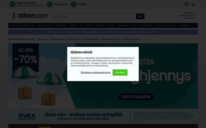 Screenshot of taloon.com
