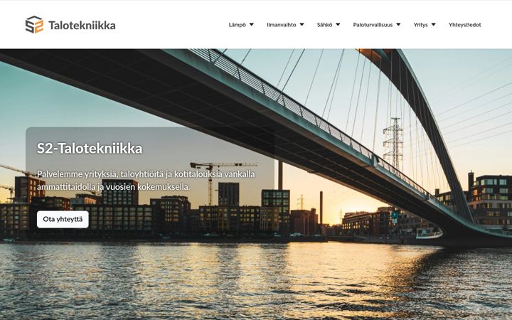 Zrzut ekranu talotekniikka.fi