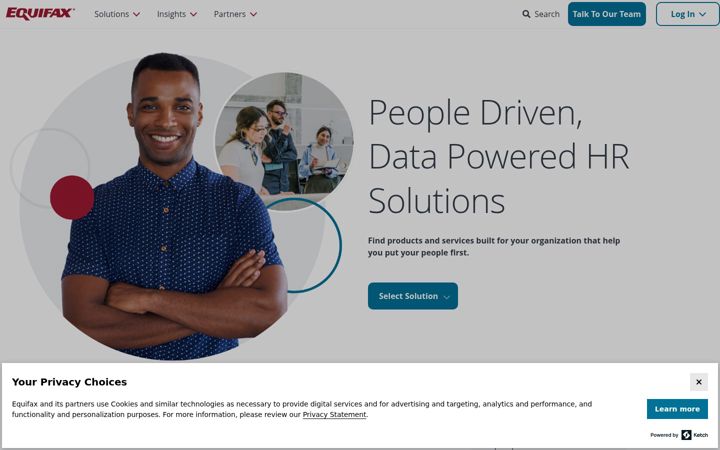 Screenshot of talx.com