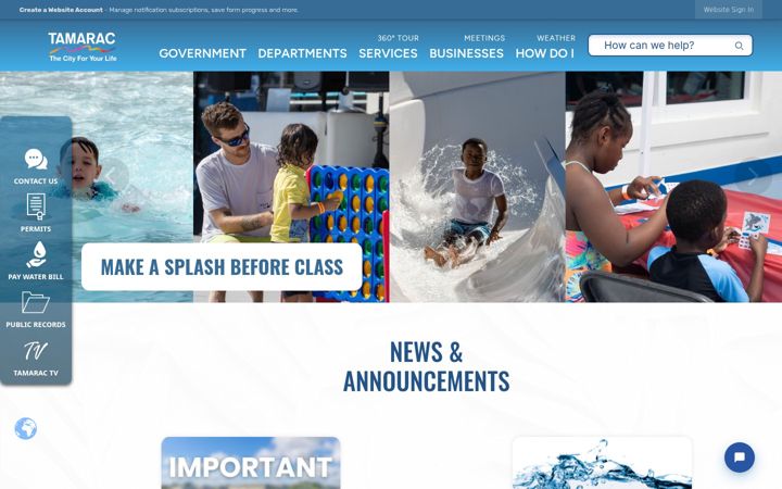 Screenshot of tamarac.org