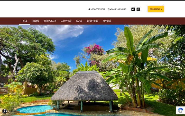 Screenshot of tambuti.com.na