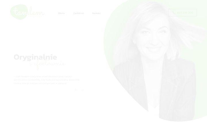 Screenshot of tandem-kreatywny.pl