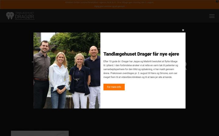 Zrzut ekranu tandhus2791.dk