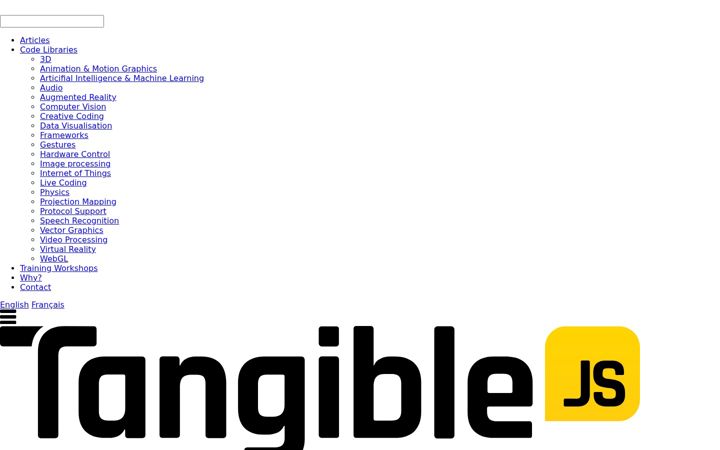Screenshot of tangiblejs.com
