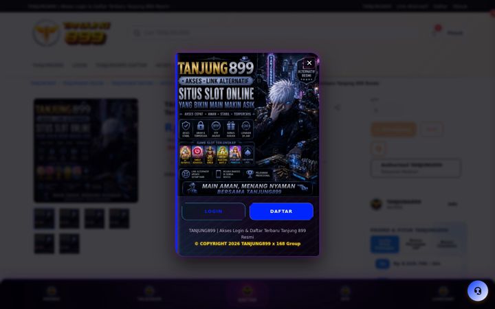 Screenshot of tanjung-899.com