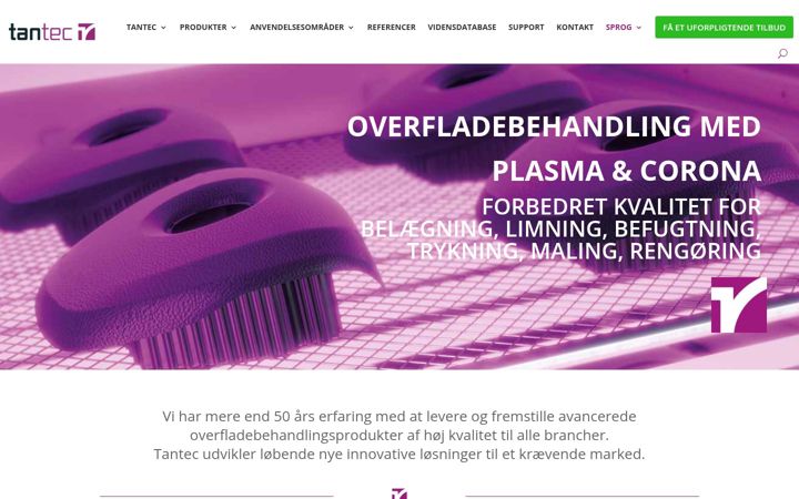 Zrzut ekranu tantec.dk