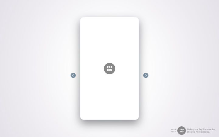 Screenshot of tap.bio
